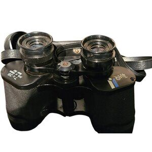 Vintage‎ TRAQ 7x35 Binoculars W/Case & Strap